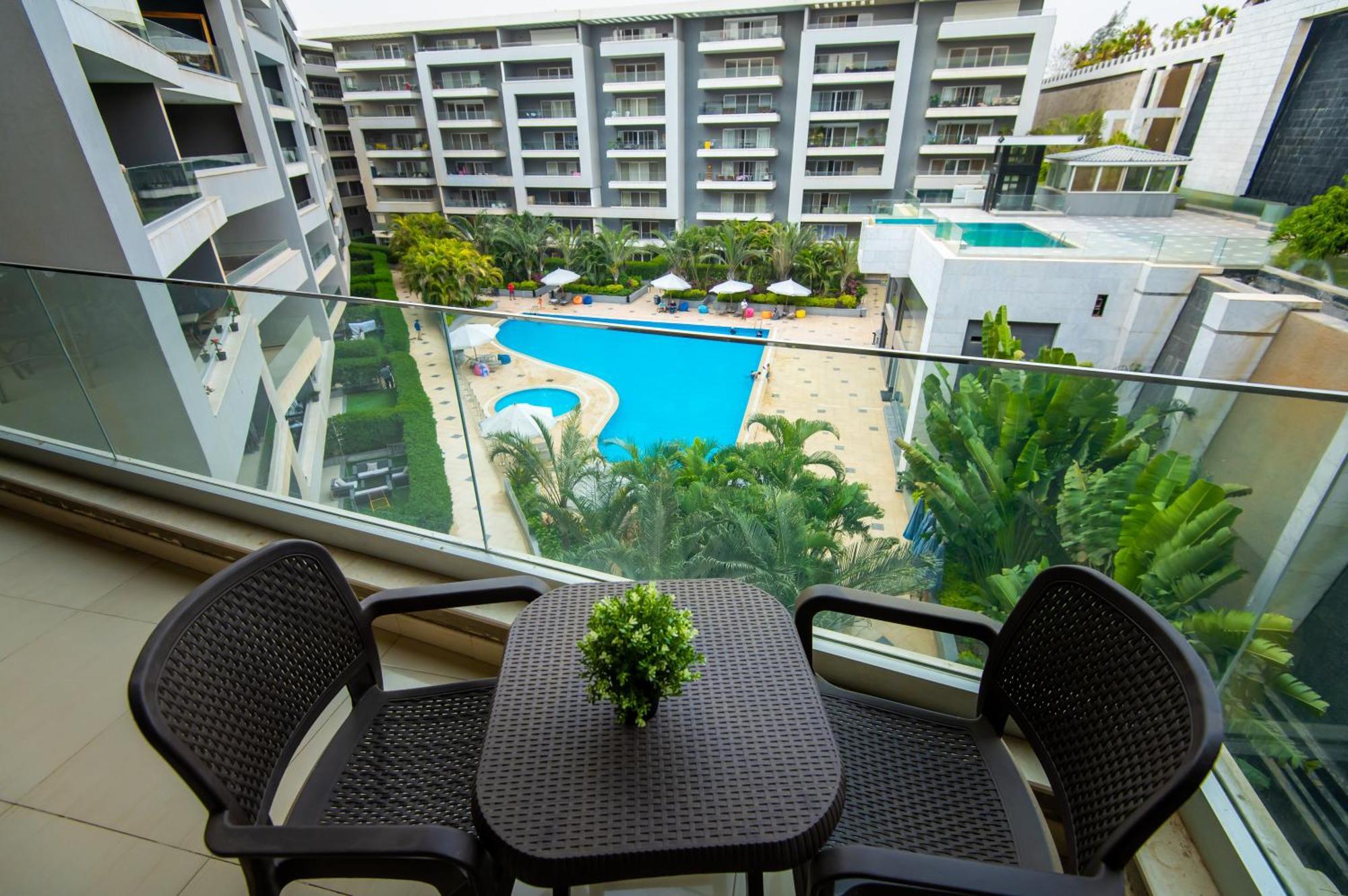 Ocean Blue Apartments Le Caire Extérieur photo